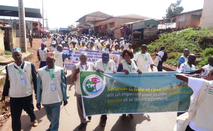 Deuxième édition de la caravane Droits à la terre, à l'eau et à l'agro écologie Mamou en Guinée Conakry, marque le lancement de la caravane !